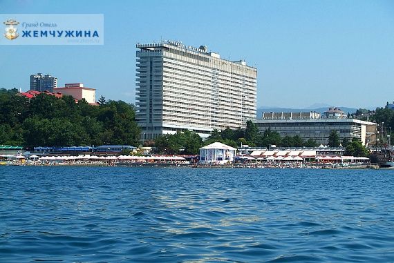 Гостиница «Жемчужина» в Сочи с собственным пляжем