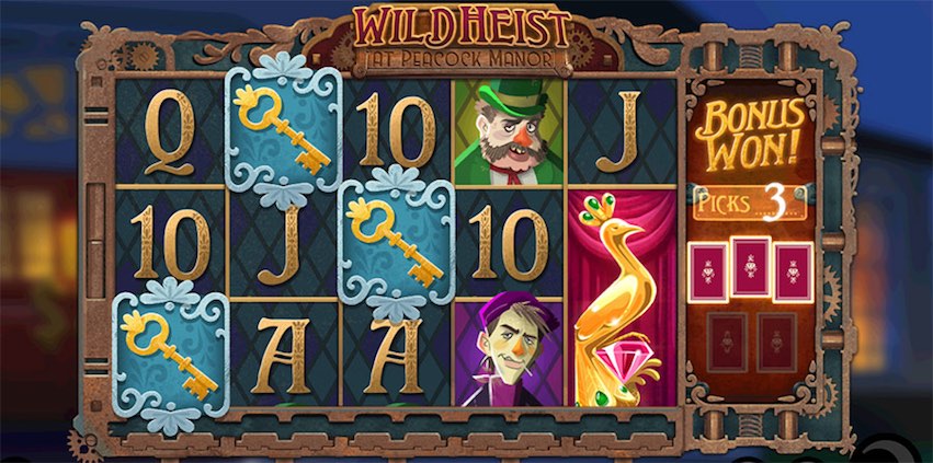 Wild Heist at Peacock Mano