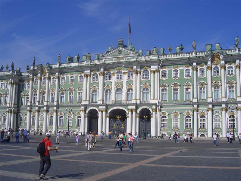 Посещение  Эрмитажа в Санкт-Петербурге