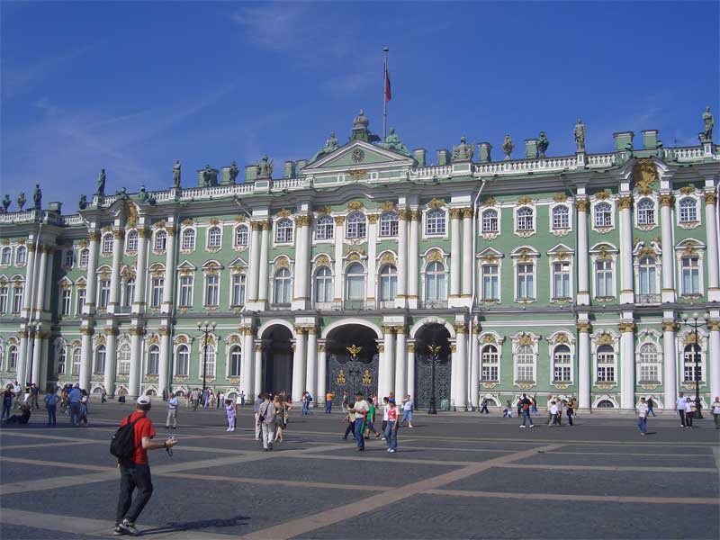 Посещение Эрмитажа в Санкт-Петербурге