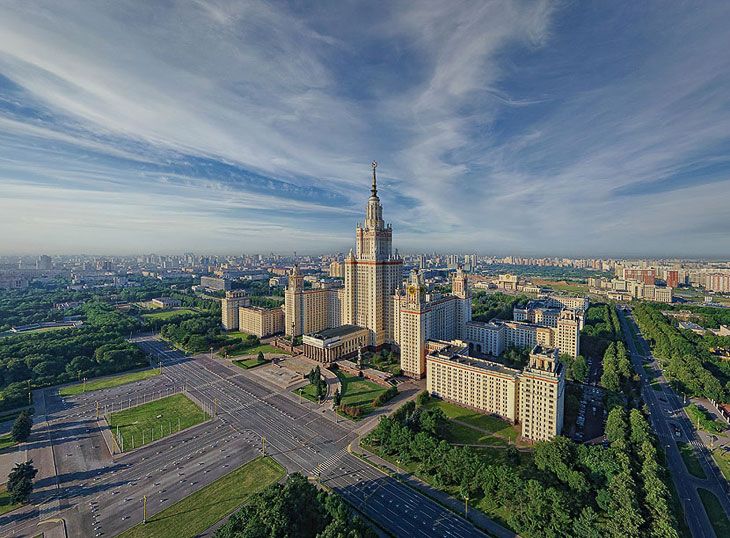 Воробьевы Горы в Москве