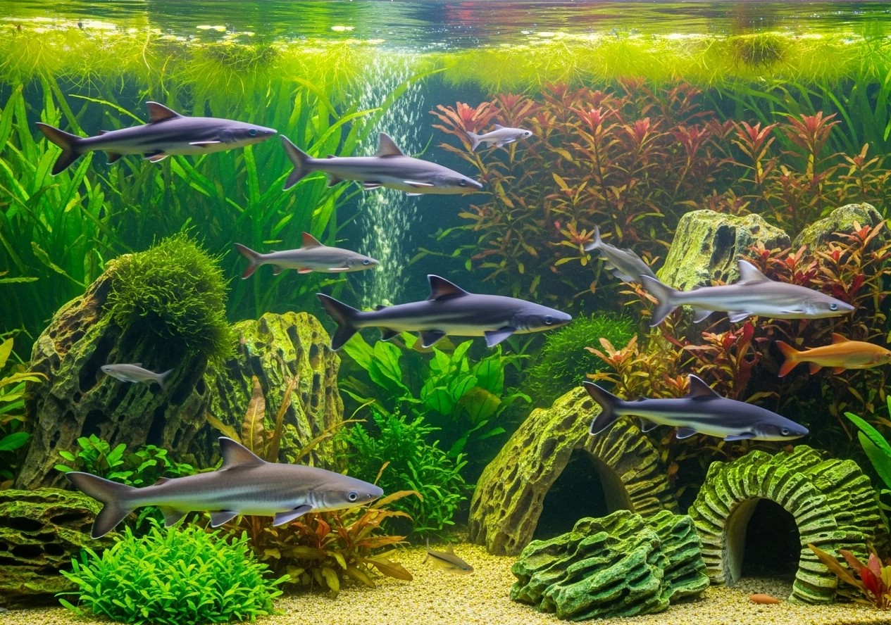 Як обрати і доглядати за акваріумними акулами